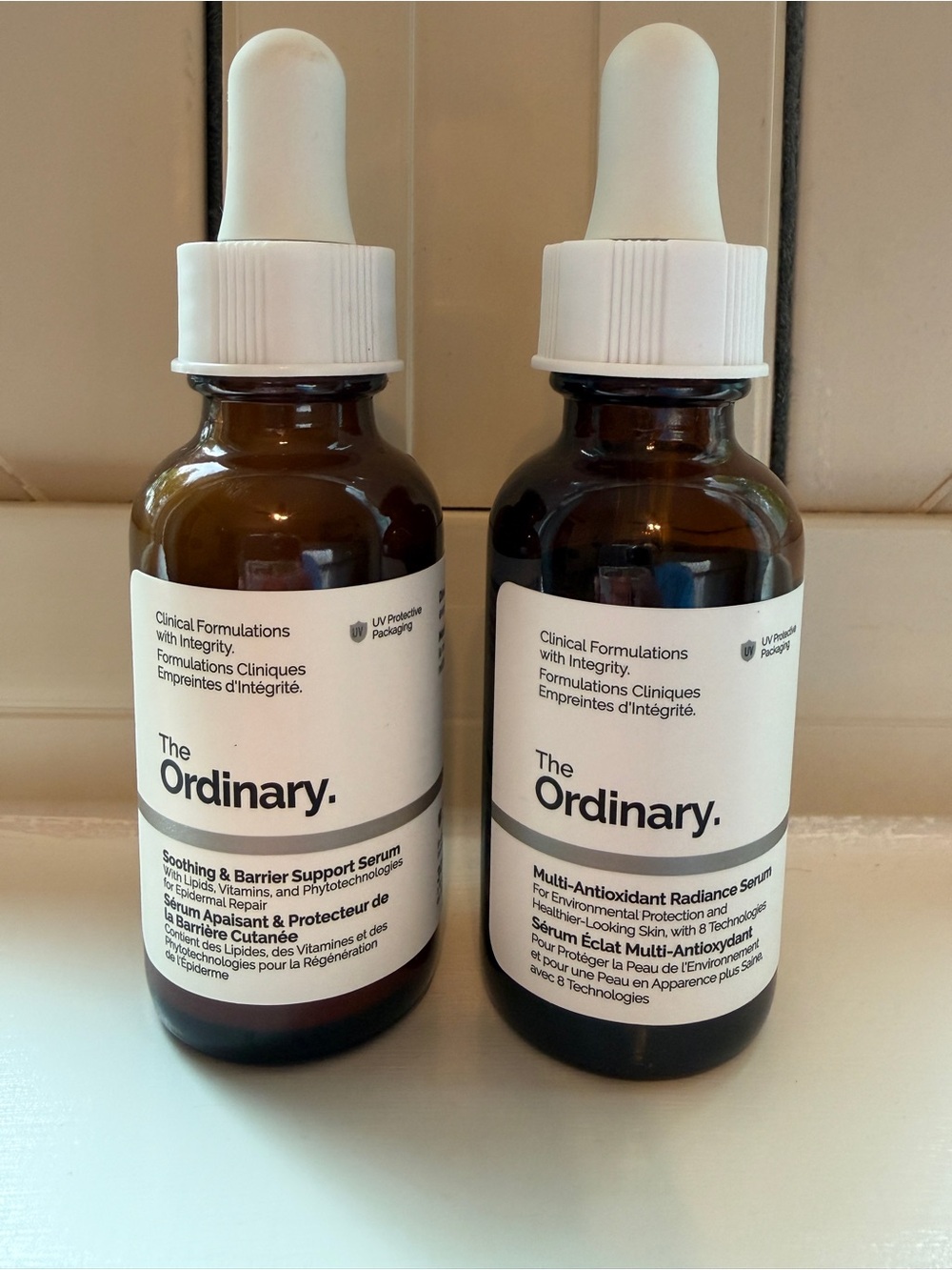 The Ordinary Brown & White Dropper Serum Duo